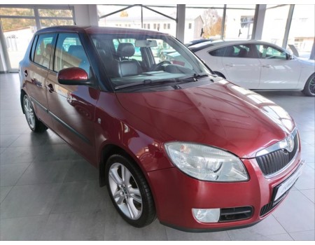 Škoda Fabia 1,2 SPORT, kůže, servisní knížka.